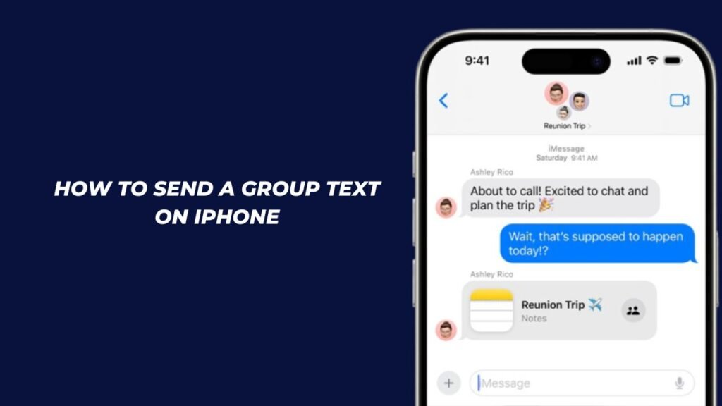 How to Send a Group Text on iPhone (Step-by-Step Guide)