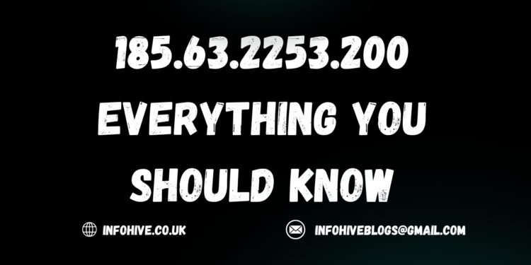 Understanding 185.63.2253.200: Why This IP Is Invalid
