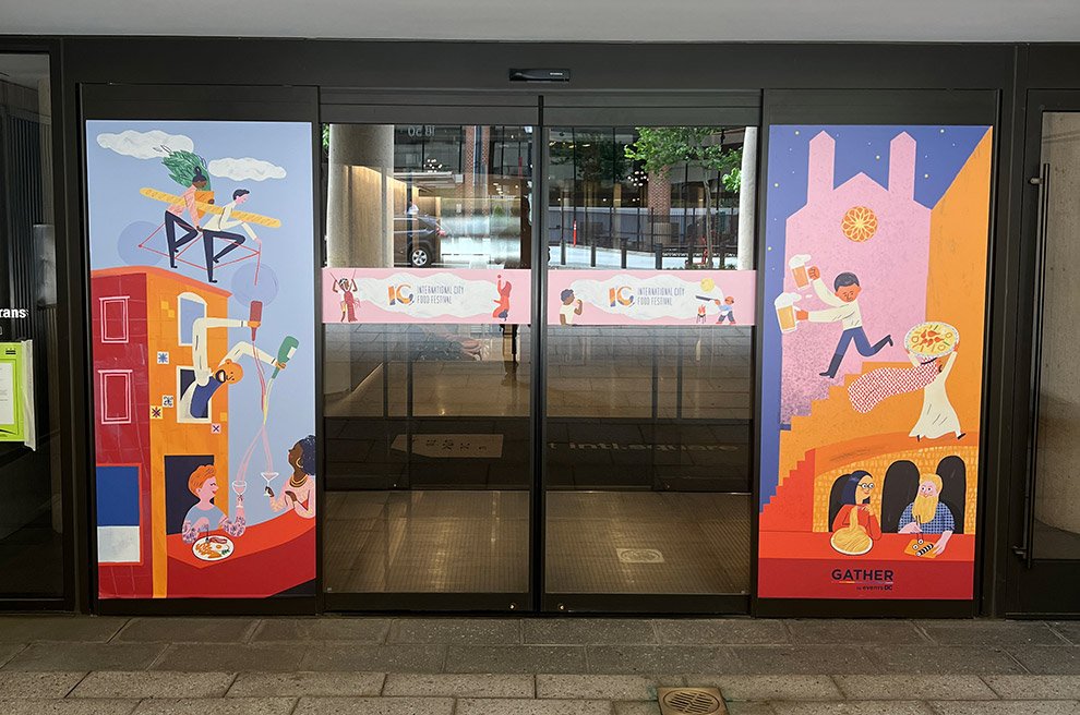 How Do Custom Window Graphics Reflect Your Business Identity in Charlotte, NC?