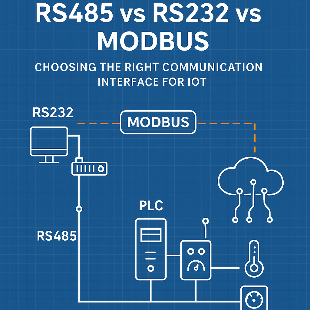 RS485 vs RS232 vs Modbus: What’s Best for Your IoT System?