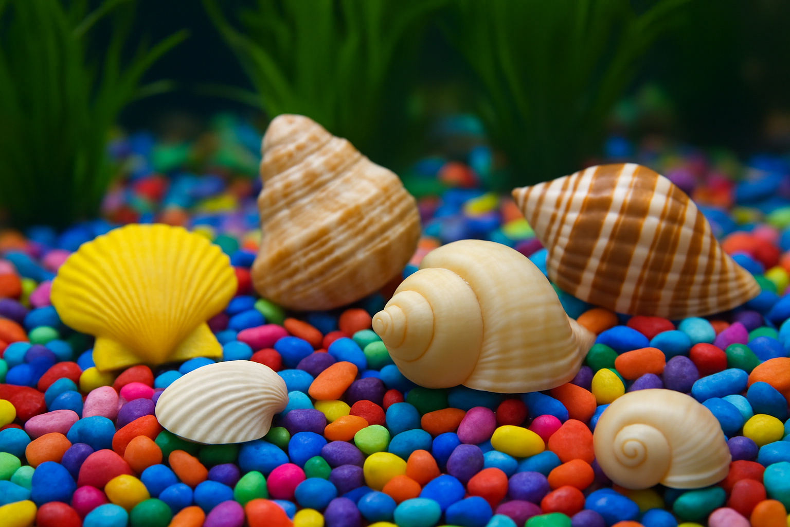 Best Aquarium Gravel Trends with Decorative Aquarium Shells