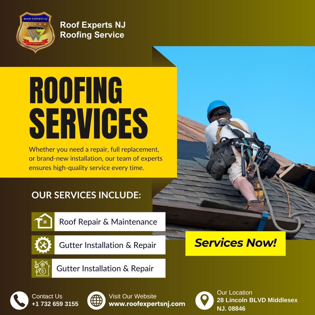 The Best Roofing Company in Middlesex, NJ – Roof Experts NJ