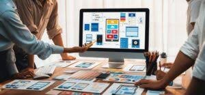 What are the website development startups in the Charlotte