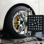 wheel alignment machine