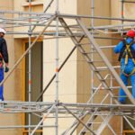 Single scaffolding in Durham