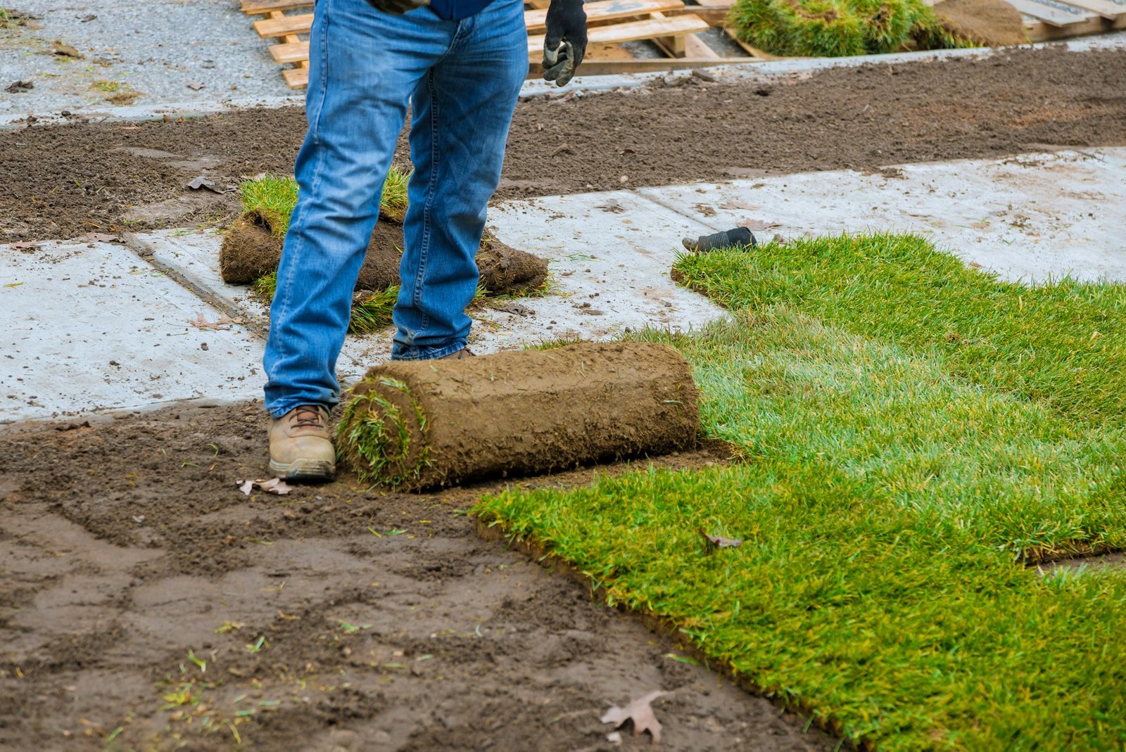 How long does new sod need to stay wet?