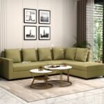 l shape sofa design from wooden street