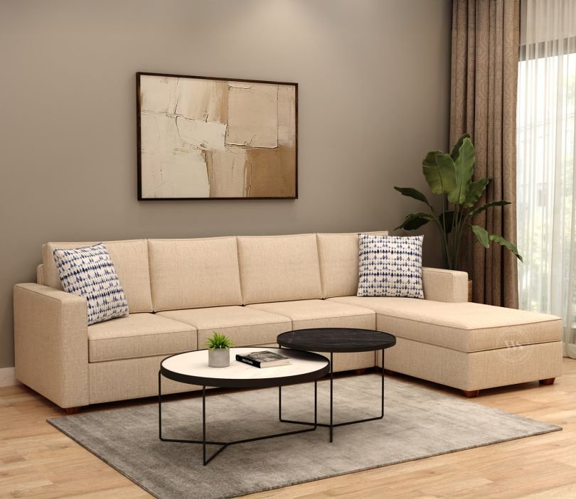 buy l shape sofa design from wooden street