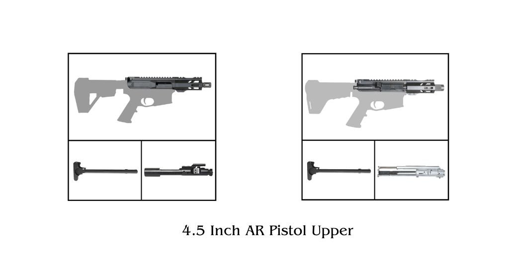 Thinking About a 4.5 Inch AR Pistol Upper? Here’s What to Know 