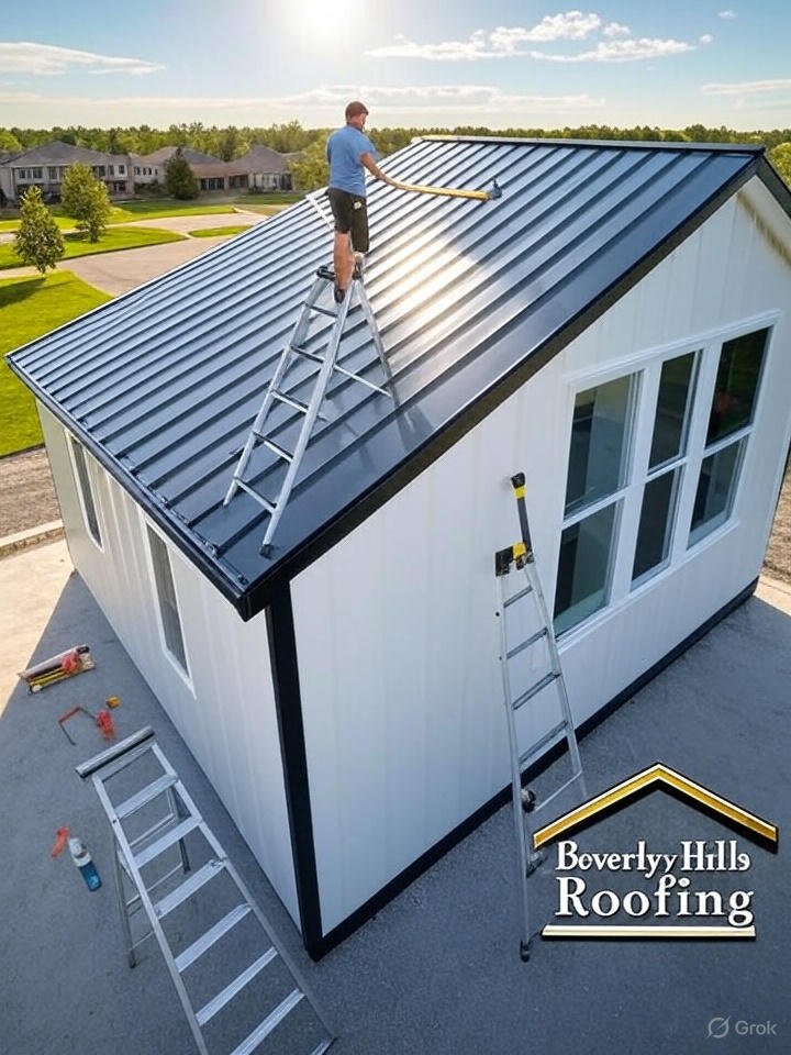 How Does Weather Impact Mobile Home Roofing in Beverly Hills?