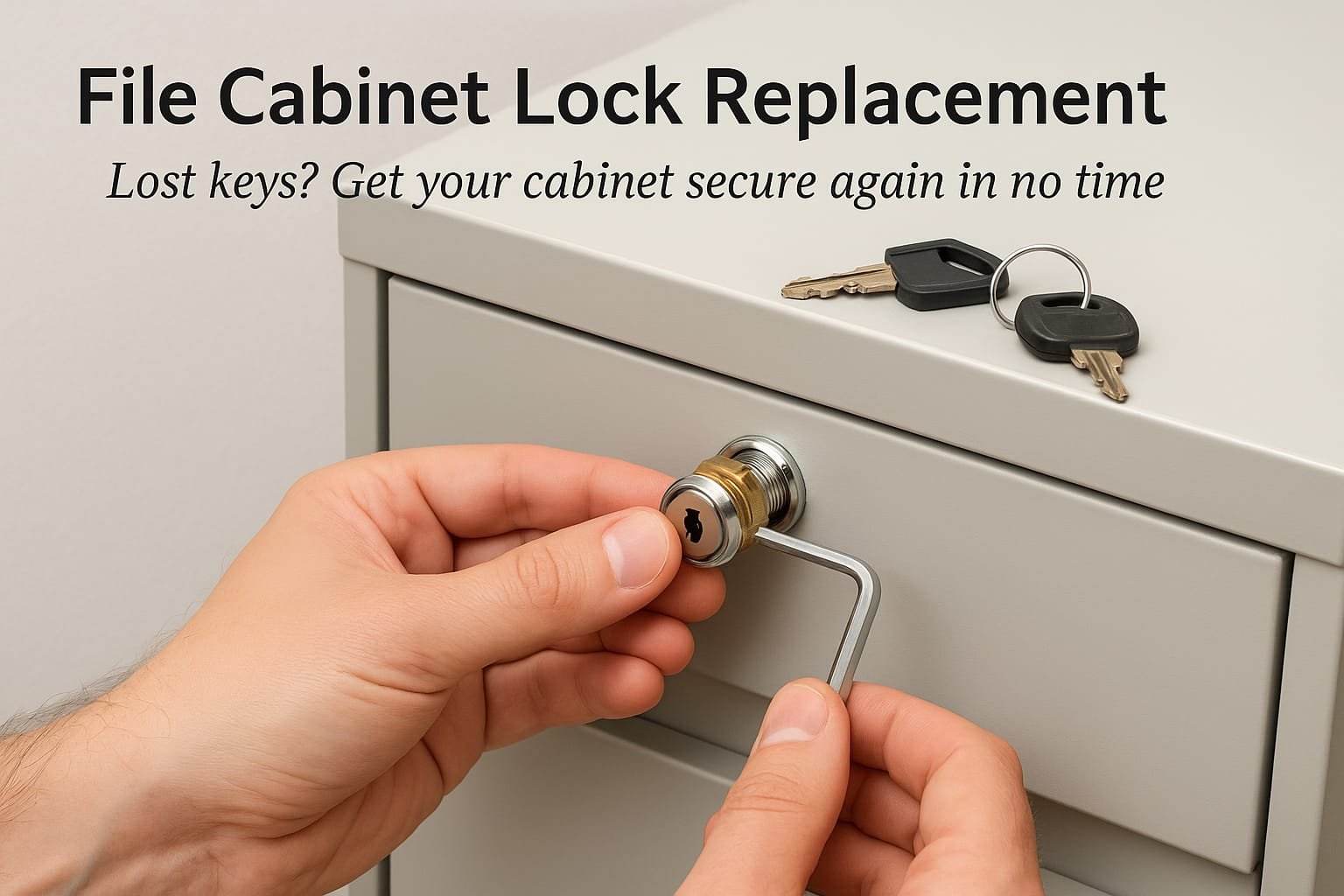 How Do Professionals Perform File Cabinet Lock Replacement in Addison