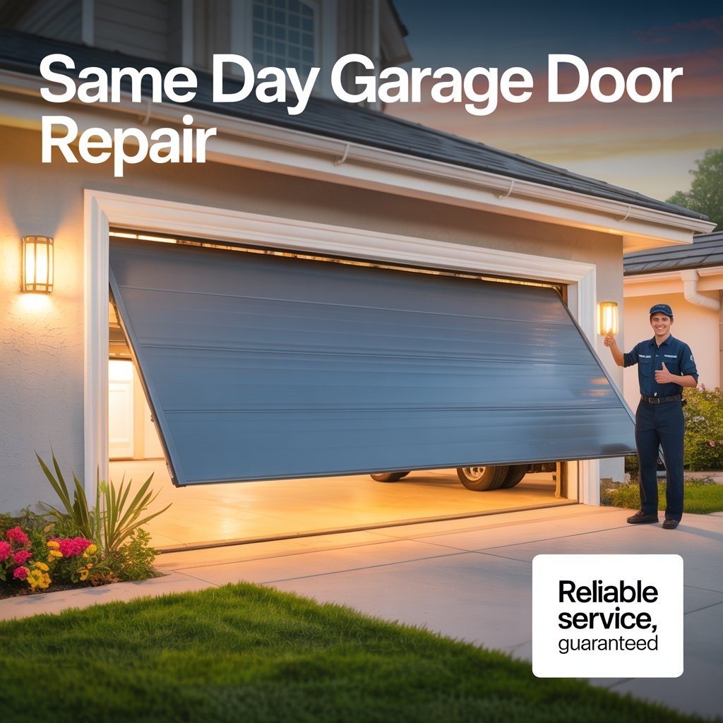 How Fast Is Same Day Garage Door Repair in Los Angeles During Peak Hours?