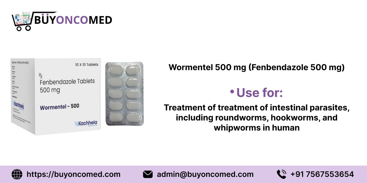 Buy Wormentel 500 mg Online | Trusted Fenbendazole Tablets for Gut Health