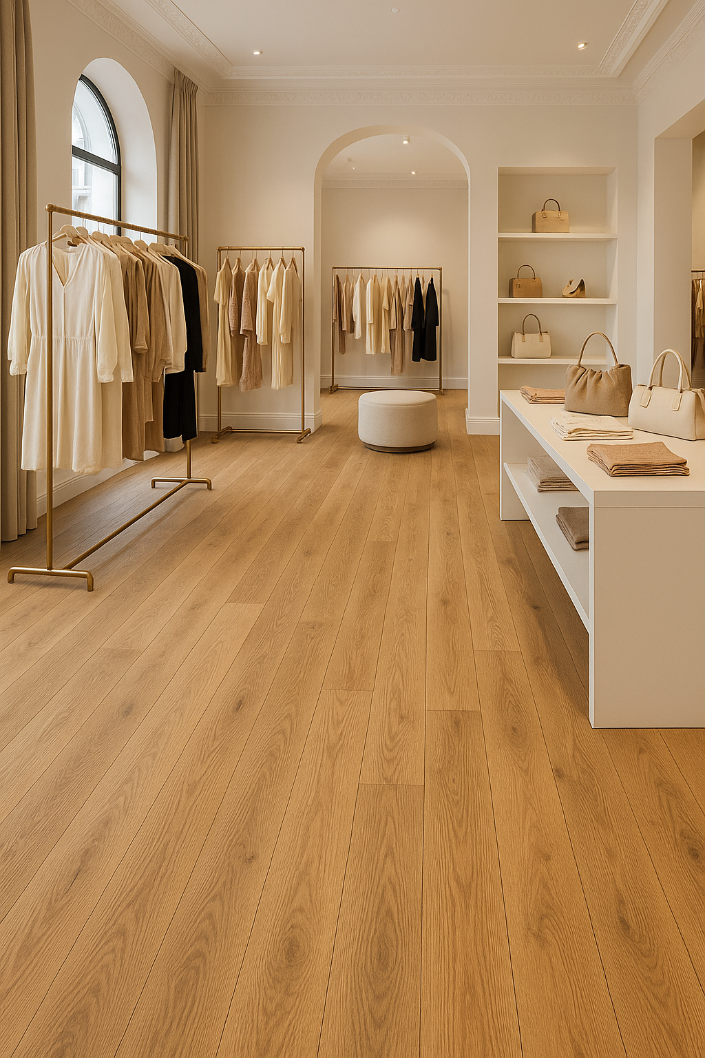 Key Benefits of Wooden Flooring for a Boutique