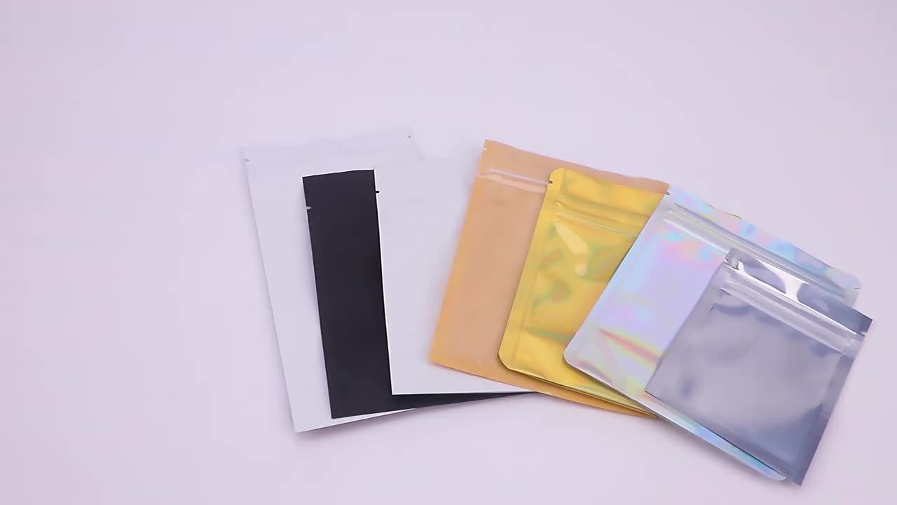 Custom Die Cut Mylar Bags