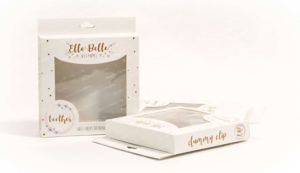 Custom Hanging Tab Boxes in Modern Packaging