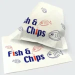 Custom fish and chips paper
