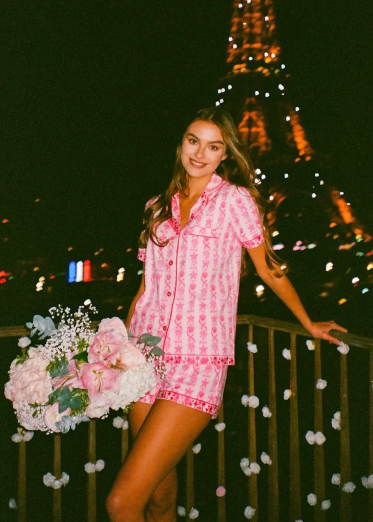 pink palm puff