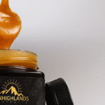 Jar of Sunhighlands Australian Manuka Bioactive Honey with 1500+ MGO rating, showcasing premium quality and origin