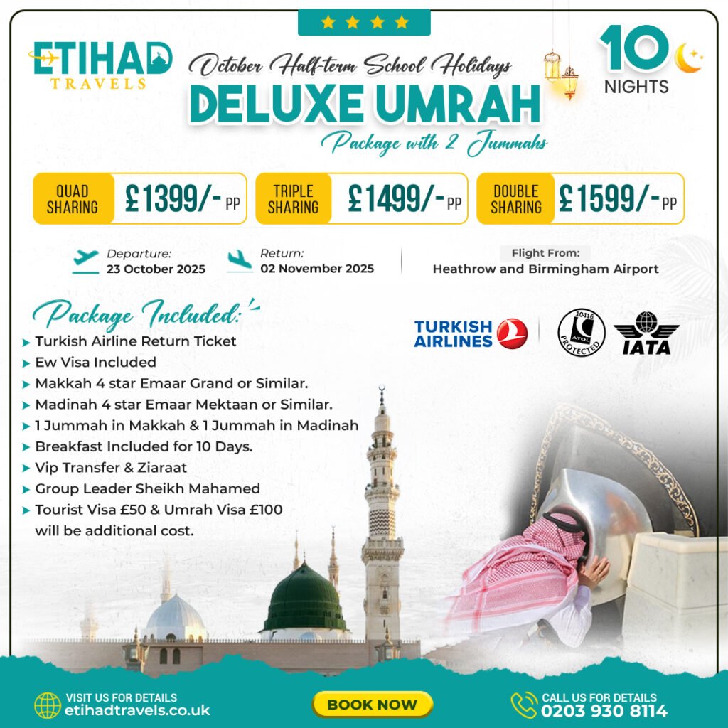october umrah packages
