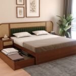 buy bed design wooden street