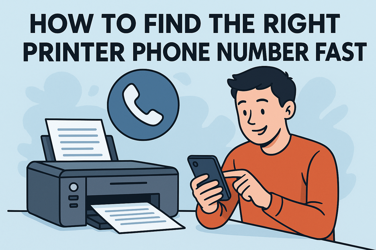 How to Find the Right Printer Phone Number Fast