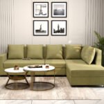 l shape sofa design from wooden street