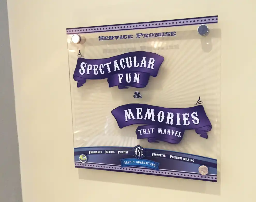 Sleek & Strong: Acrylic Signs Transform Virginia Beach Spaces
