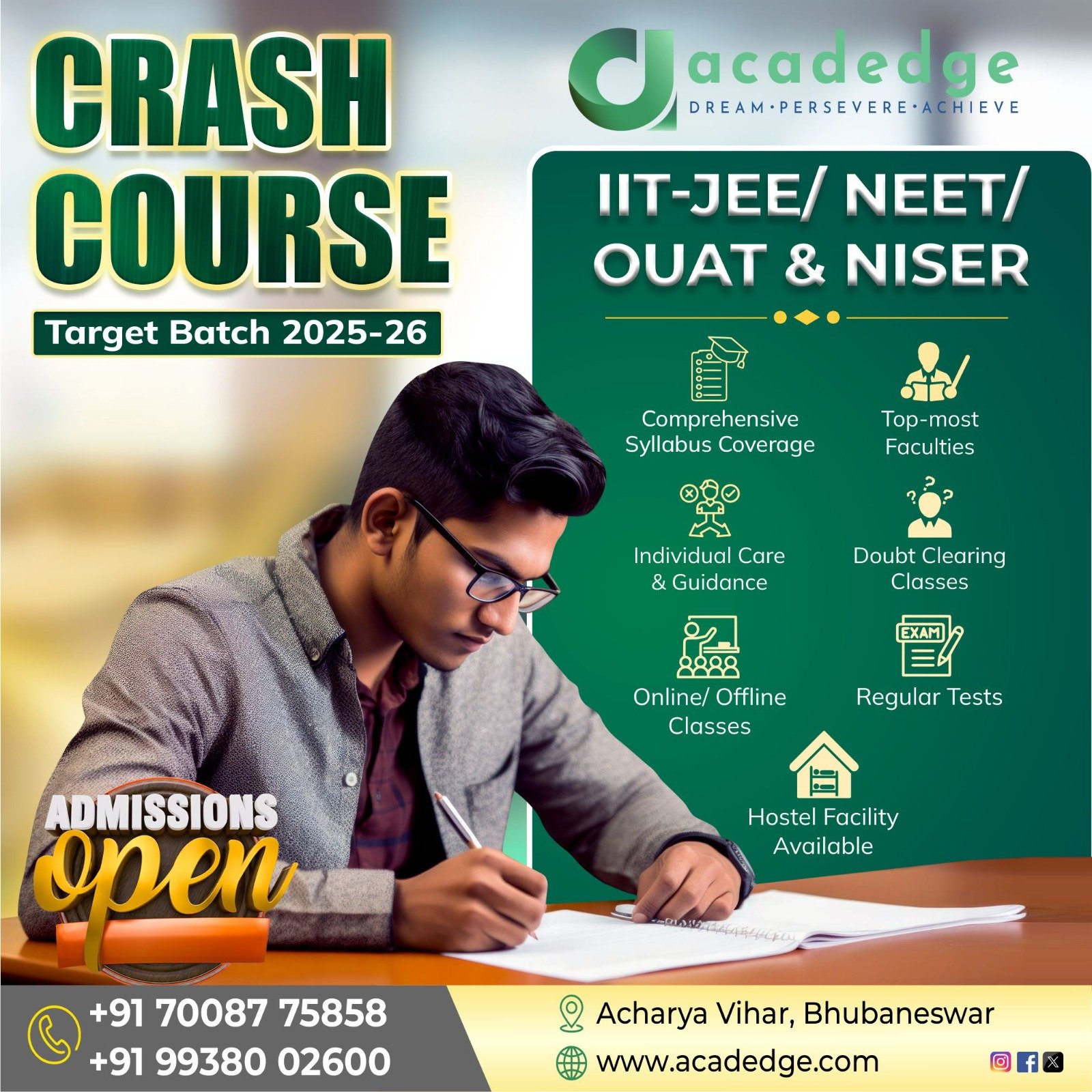 Ace the Final Lap with an IIT JEE Crash Course in Bhubaneswar: Your Gateway to IIT Success