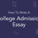 College Admission Essay Writing Services