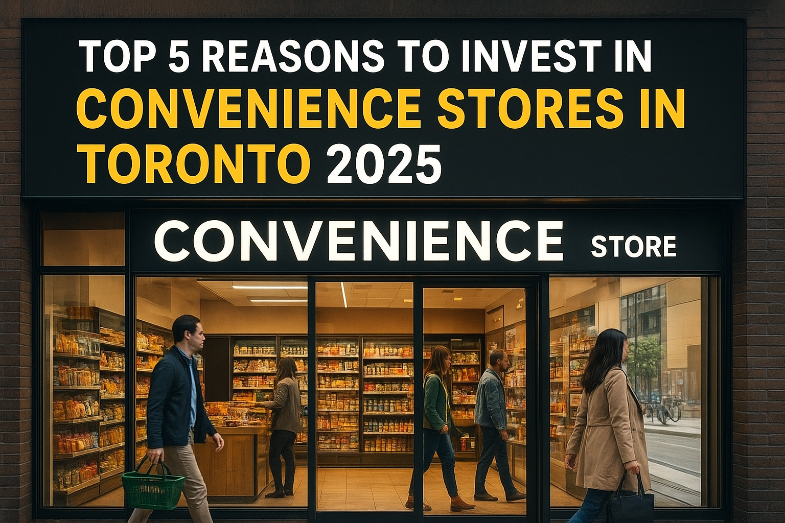 Top 5 Reasons to Invest in Convenience Stores in 2025