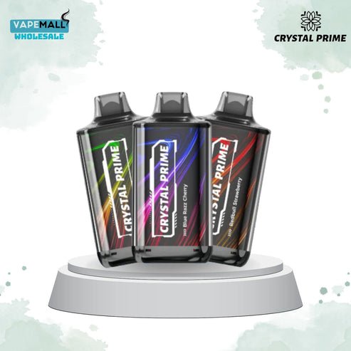 Crystal Prime Deluxe 18000 Box of 10 – Powerful, Reliable Vapes with Incredible Longevity
