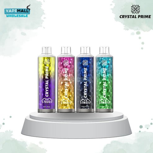 Crystal Prime 7000 Box of 10 – Powerful, Flavorful Vapes for Lasting Satisfaction