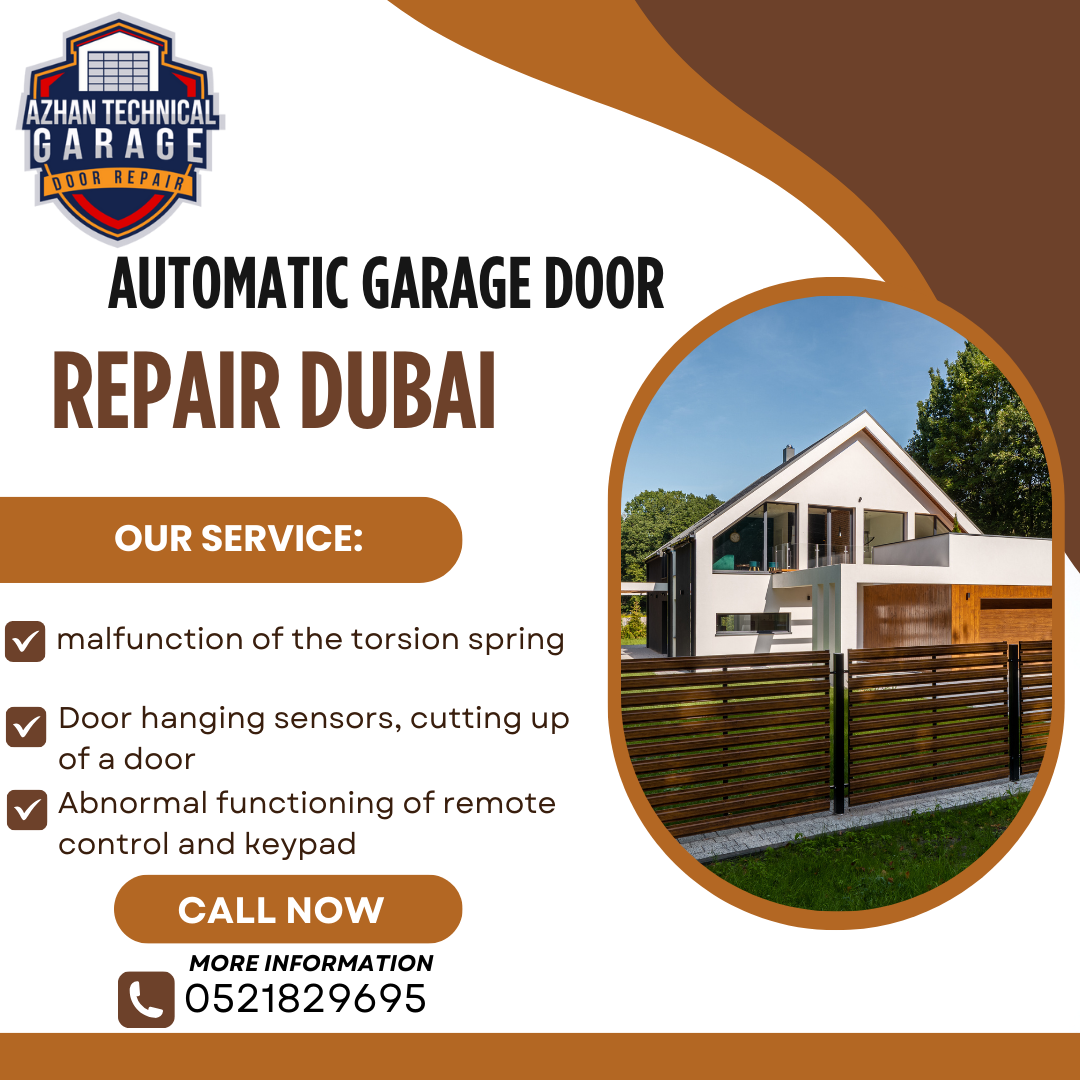 Fix Your Door Fast: Help for Automatic Garage Door Repair Dubai