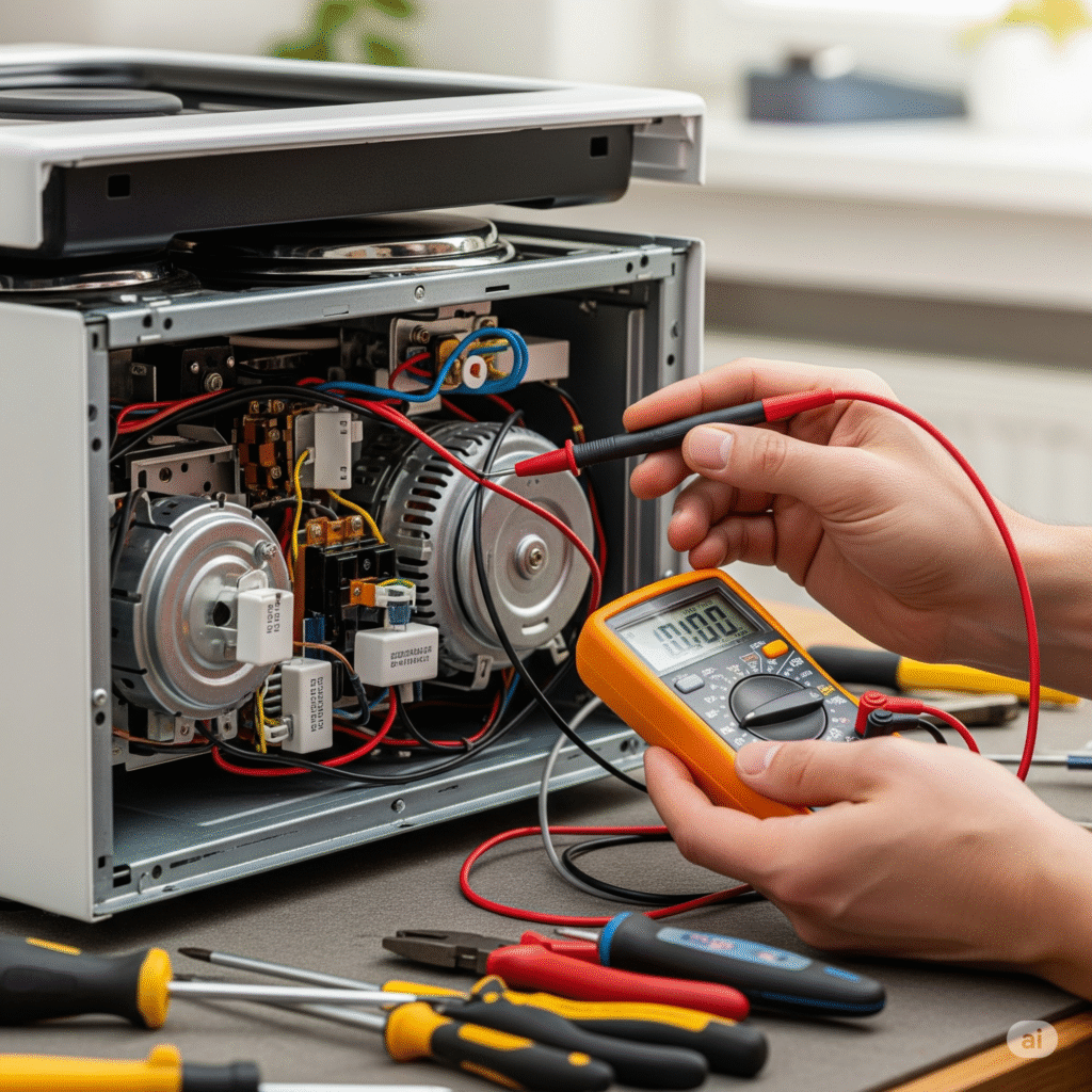 Electric cooker repairing