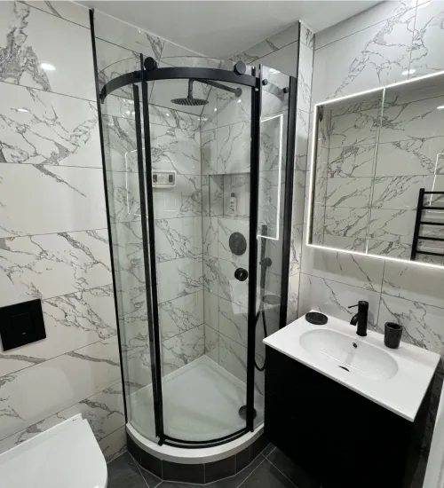 Shower room installation London