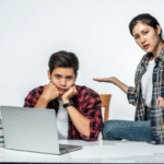 Inconsistent grading standards in online versus in-person exams