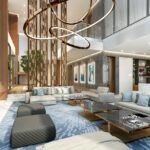Modern indoor wireless router setup in Dubai smart home environment 2025