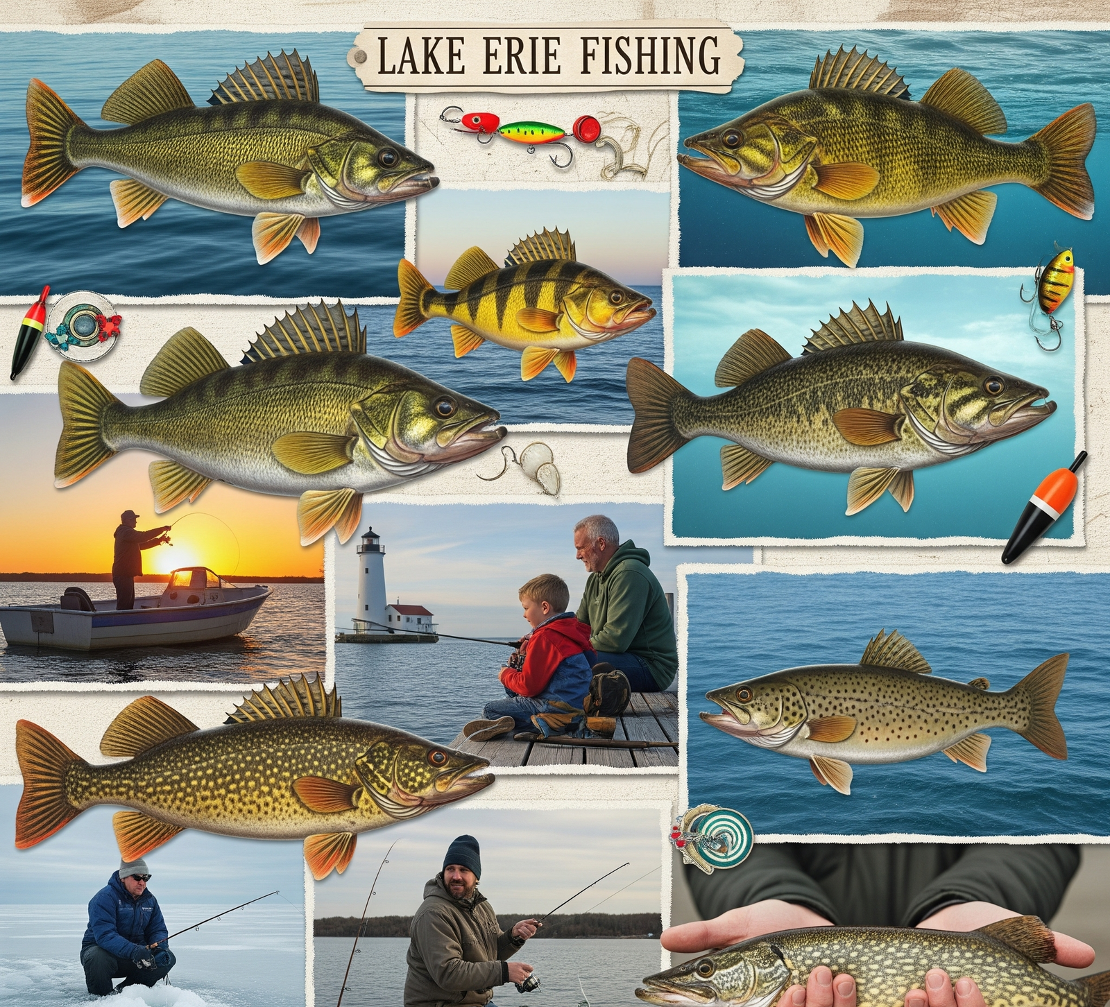 Top Lake Erie Fish Species and the Best Seasons to Catch Them