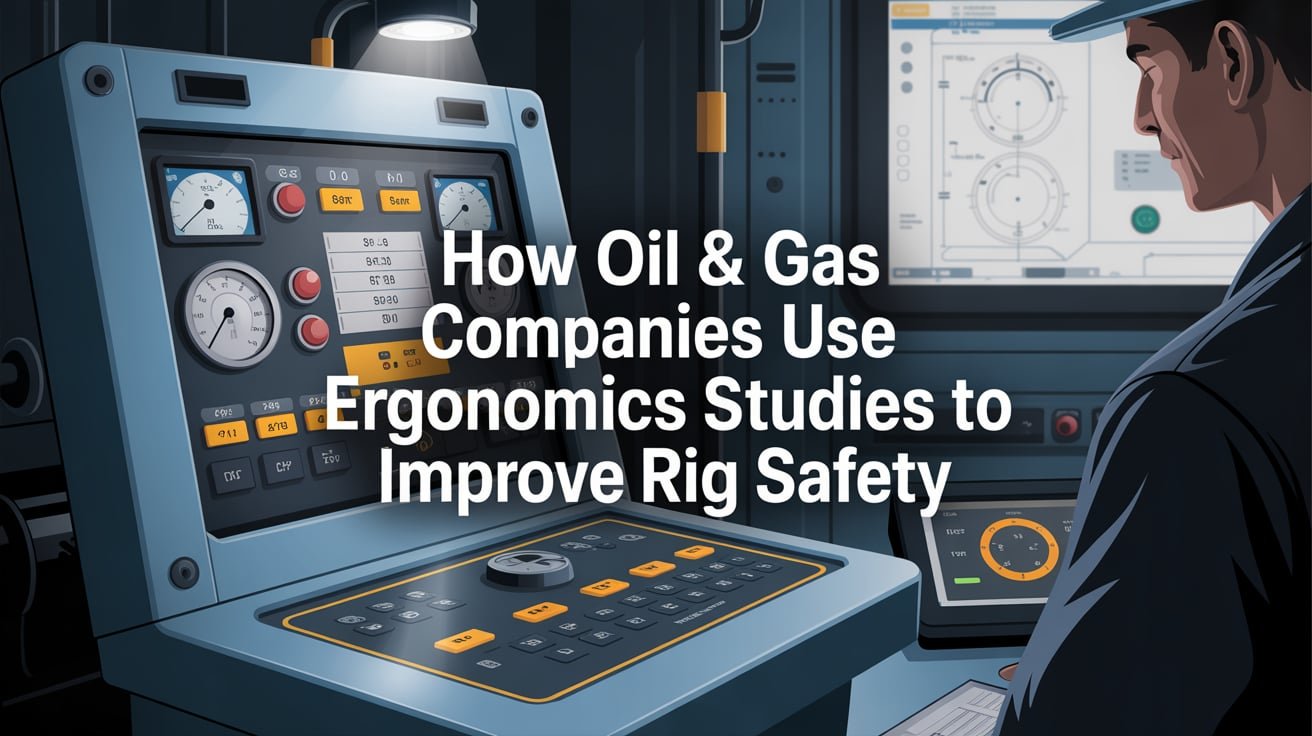 How Oil & Gas Companies Use Ergonomics Studies to Improve Rig Safety