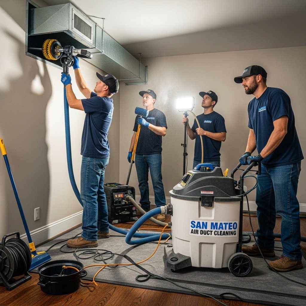 How Does Pure Air Duct Cleaning Contribute to a Healthier Home in San Mateo?