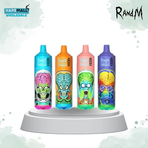 R and M Tornado 9000 Box of 10 – Powerful, Long-Lasting Vapes for Unmatched Satisfaction