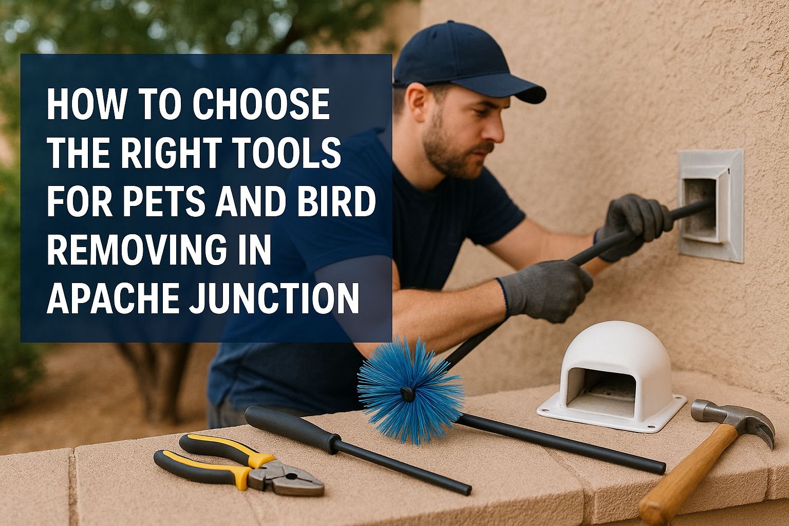 How to Choose the Right Tools for Pets and Bird Removing in Apache Junction