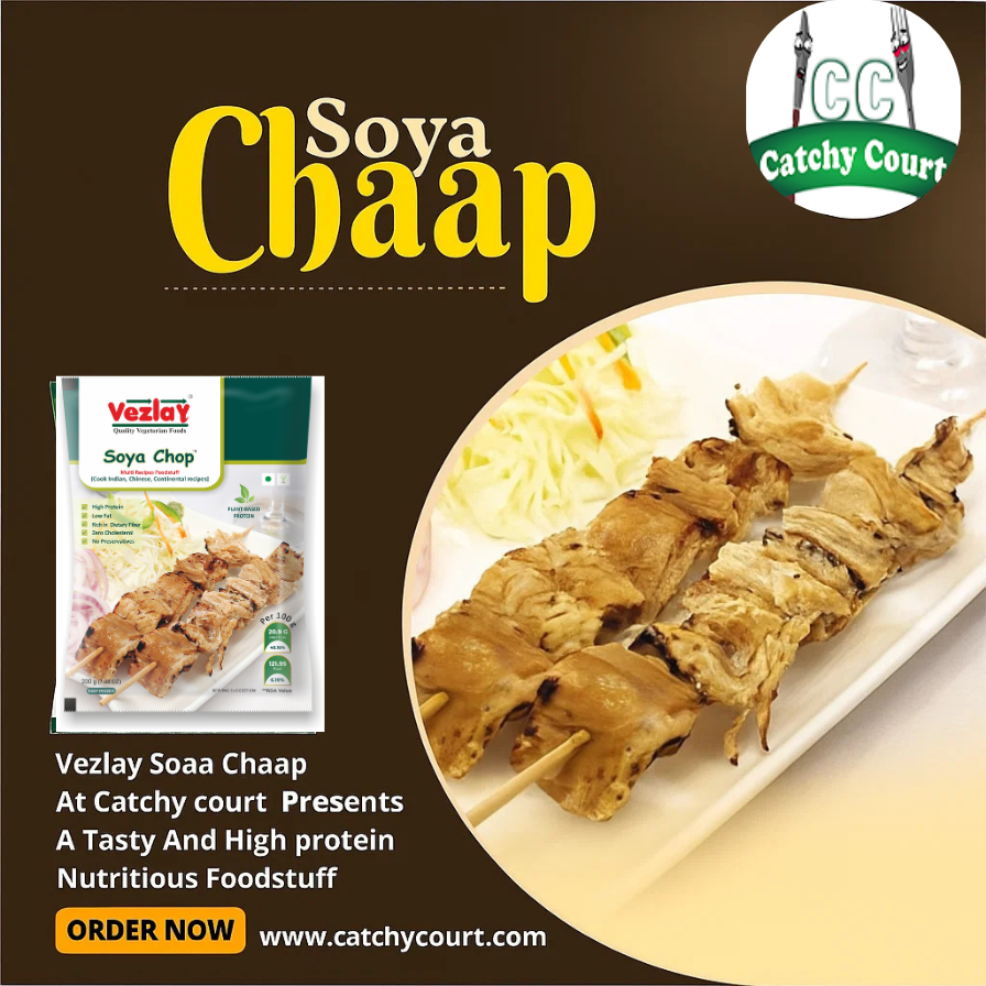 Vezlay Soya Chaap at Catchy Court – The Ultimate Vegan Delight