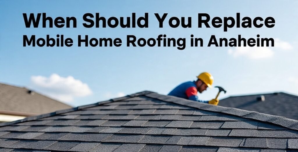 Mobile Home Roofing