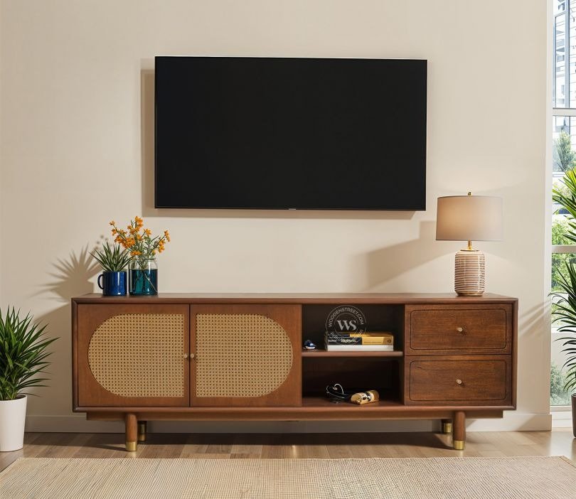 Latest Trends in Wooden TV Unit Designs for Indian Homes