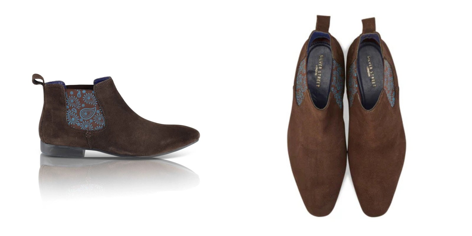 mens leather zip up boots uk