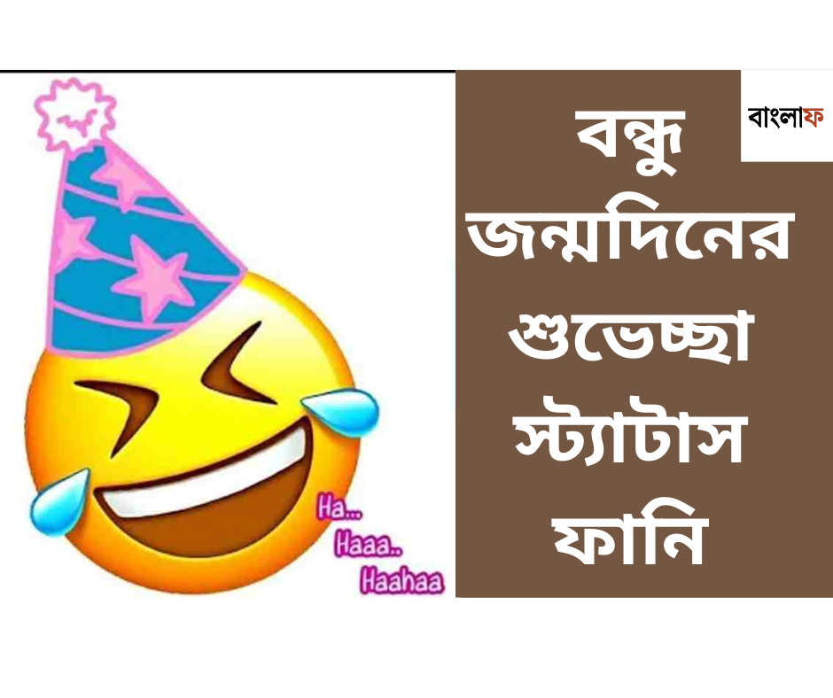 বন্ধু জন্মদিনের শুভেচ্ছা স্ট্যাটাস ফানি: হাস্যরসের ছোঁয়ায় জন্মদিনের শুভেচ্ছা