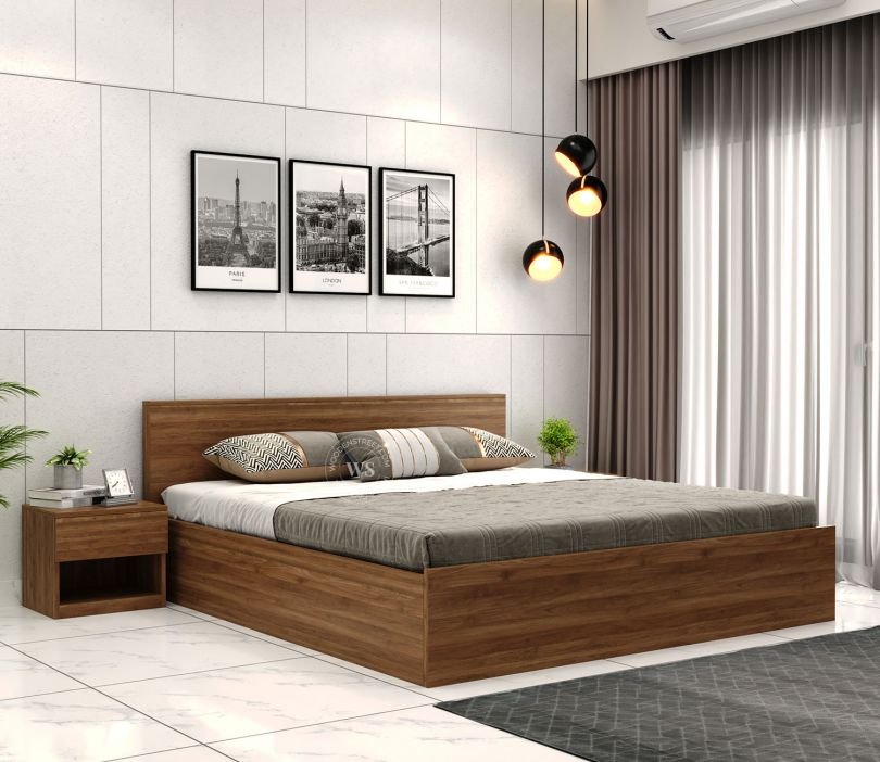 Bedroom Wooden Bed Design Ideas Trending in 2025 | Wooden Street