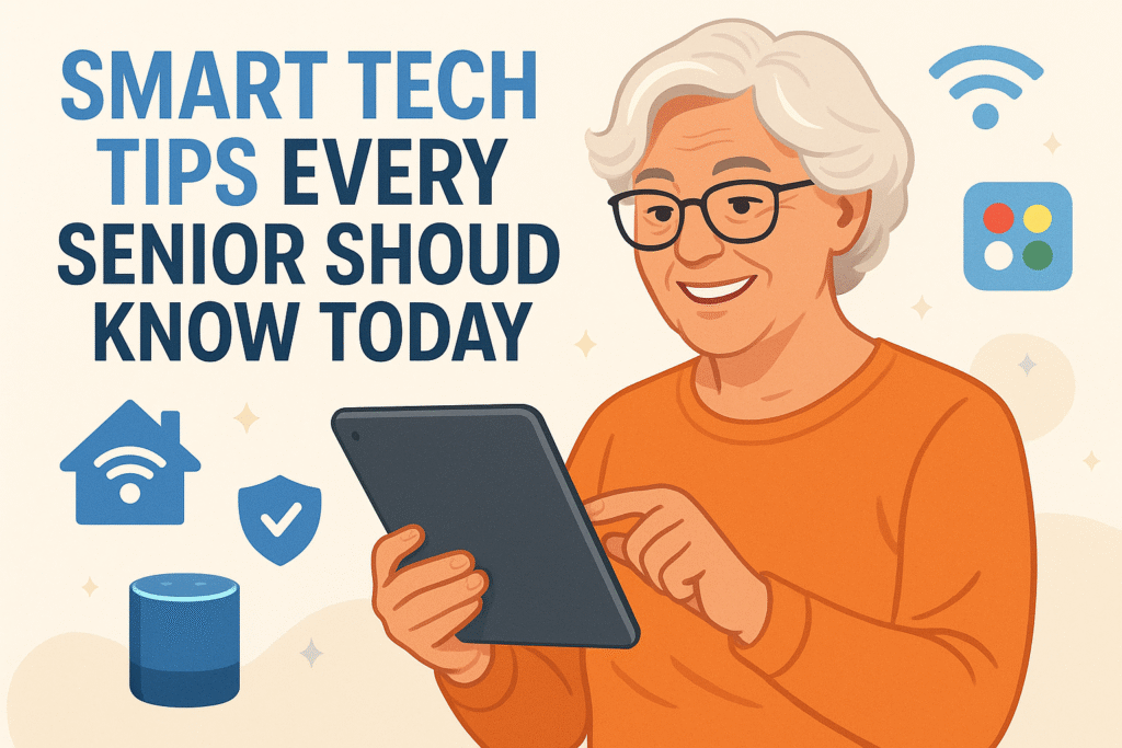 Smart Tech Tips Every Senior Should Know Today
